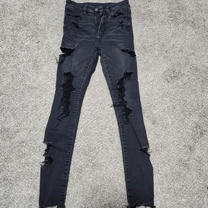American Eagle Ripped Jeggings